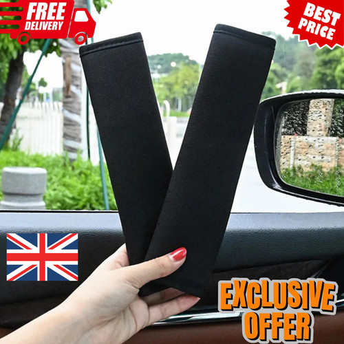 Car seat belt cover pads - 2,