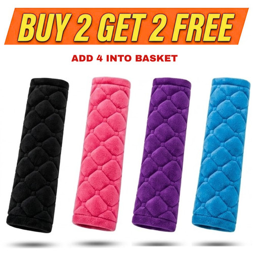 Car seat belt cover pads - car,