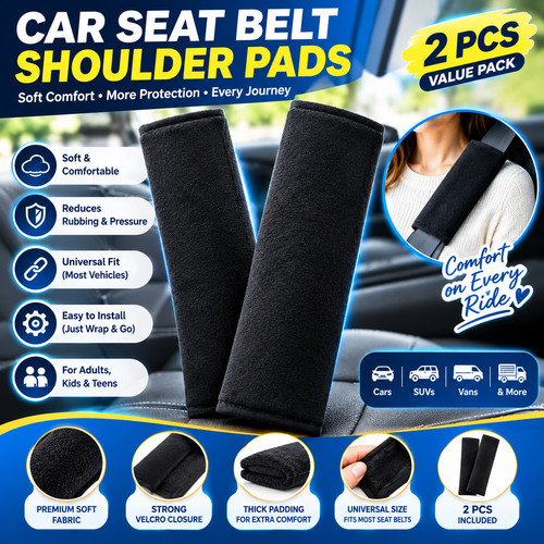 2pcs car seat - seat, belt