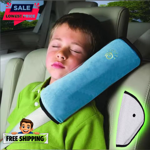Kids car safety strap cover - car,