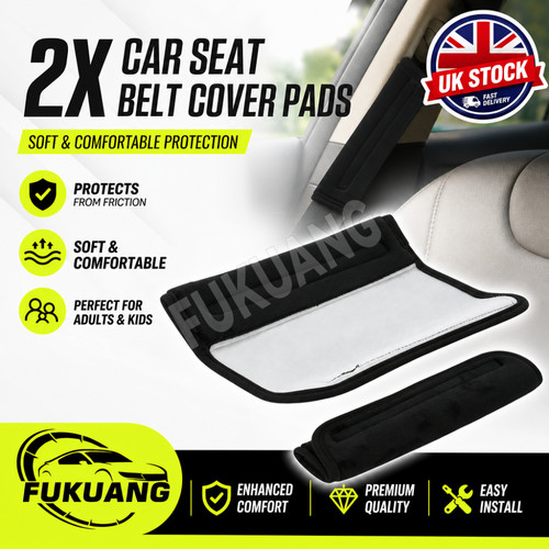 Car seat belt - x, pads