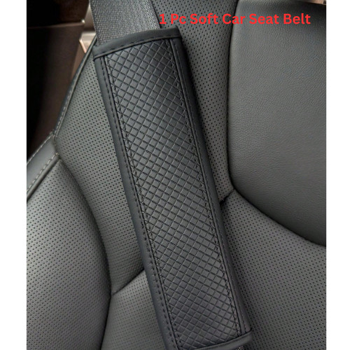 Soft car seat belt - car,