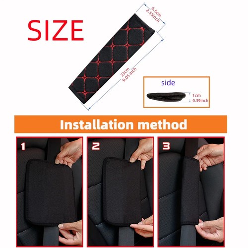 Car seat belt cover pads - car,