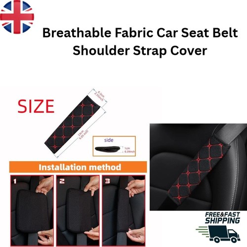 Car seat belt - cover, pad