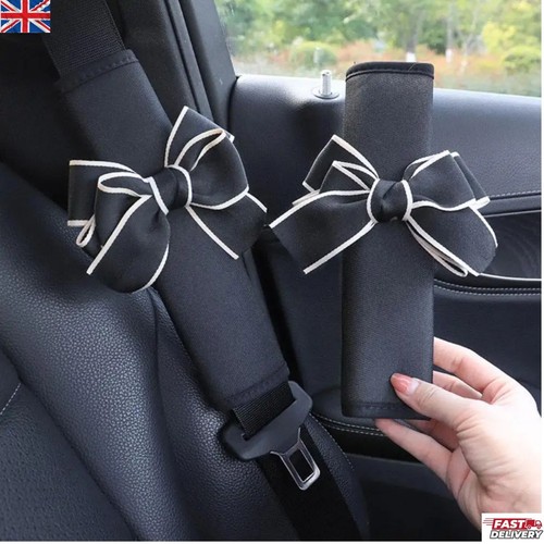 Car shoulder pad - cute, bow