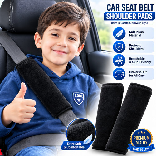 Car seat belt cover - cover, pads