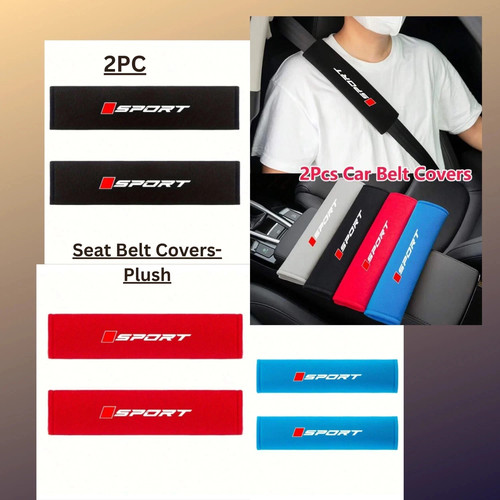 Car seat belt pads - seat,