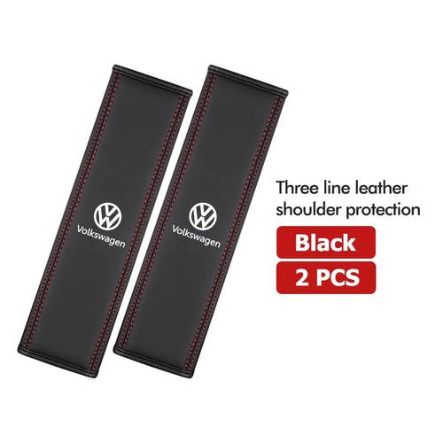 Leather car seat belt - leather,