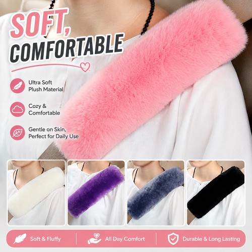 Car seat belt - belt, cushion