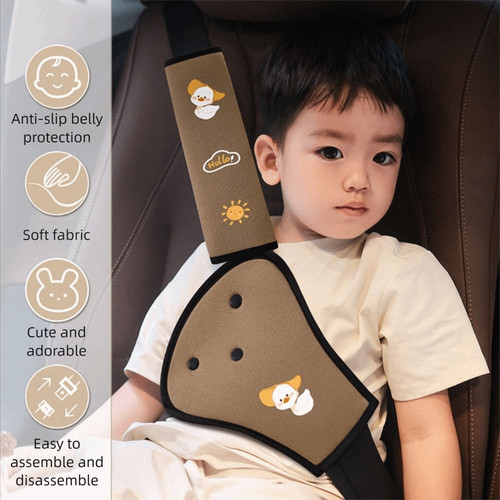 Seat belt adjustment child - seat,