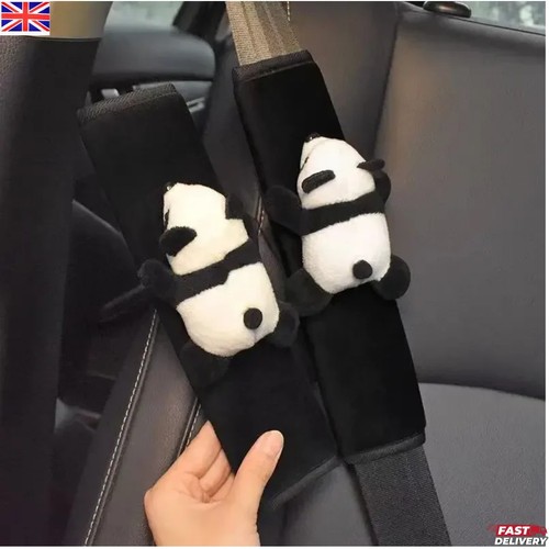 Seat belt cover panda - seat, plush